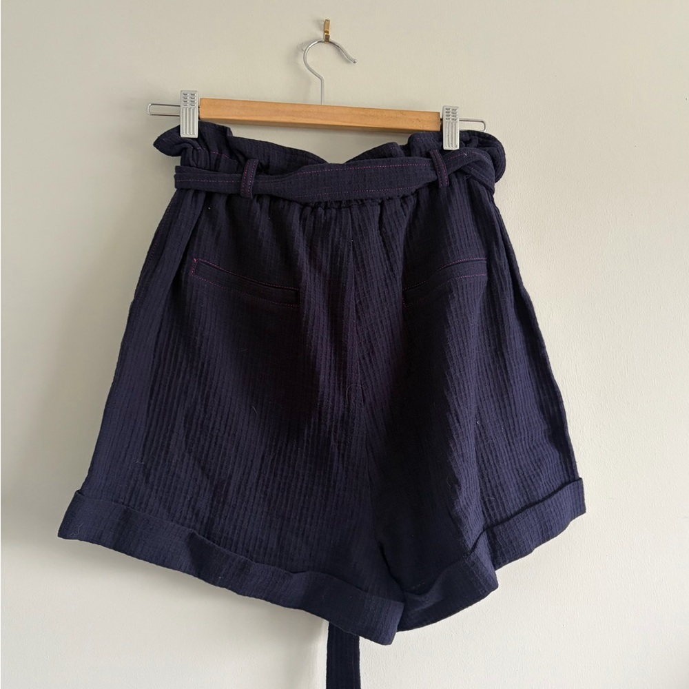 NWT FRNCH Danka HighRise Cotton Gauze Short